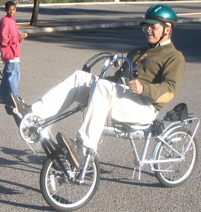 Riding a Cruzbike